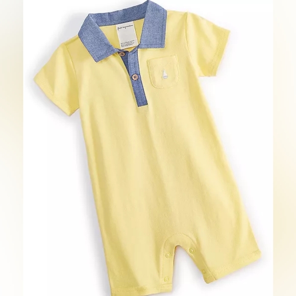 Baby Boys Zip Boyleg Sunsuit main image 0